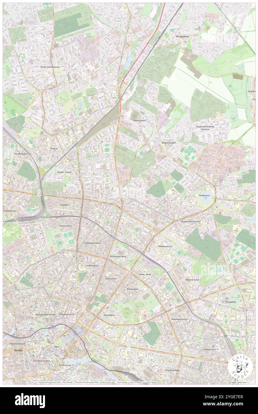 Hotel Fortuna, DE, Deutschland, Berlin, N 52 33' 18''', N 13 25' 58'', Karte, Cartascapes Map, veröffentlicht 2024. Erkunden Sie Cartascapes, eine Karte, die die vielfältigen Landschaften, Kulturen und Ökosysteme der Erde enthüllt. Reisen Sie durch Zeit und Raum und entdecken Sie die Verflechtungen der Vergangenheit, Gegenwart und Zukunft unseres Planeten. Stockfoto