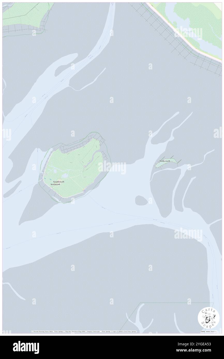 Grode, DE, Deutschland, Schleswig-Holstein, N 54 37' 59''', N 8 43' 0''', Karte, Kartenausgabe 2024. Erkunden Sie Cartascapes, eine Karte, die die vielfältigen Landschaften, Kulturen und Ökosysteme der Erde enthüllt. Reisen Sie durch Zeit und Raum und entdecken Sie die Verflechtungen der Vergangenheit, Gegenwart und Zukunft unseres Planeten. Stockfoto