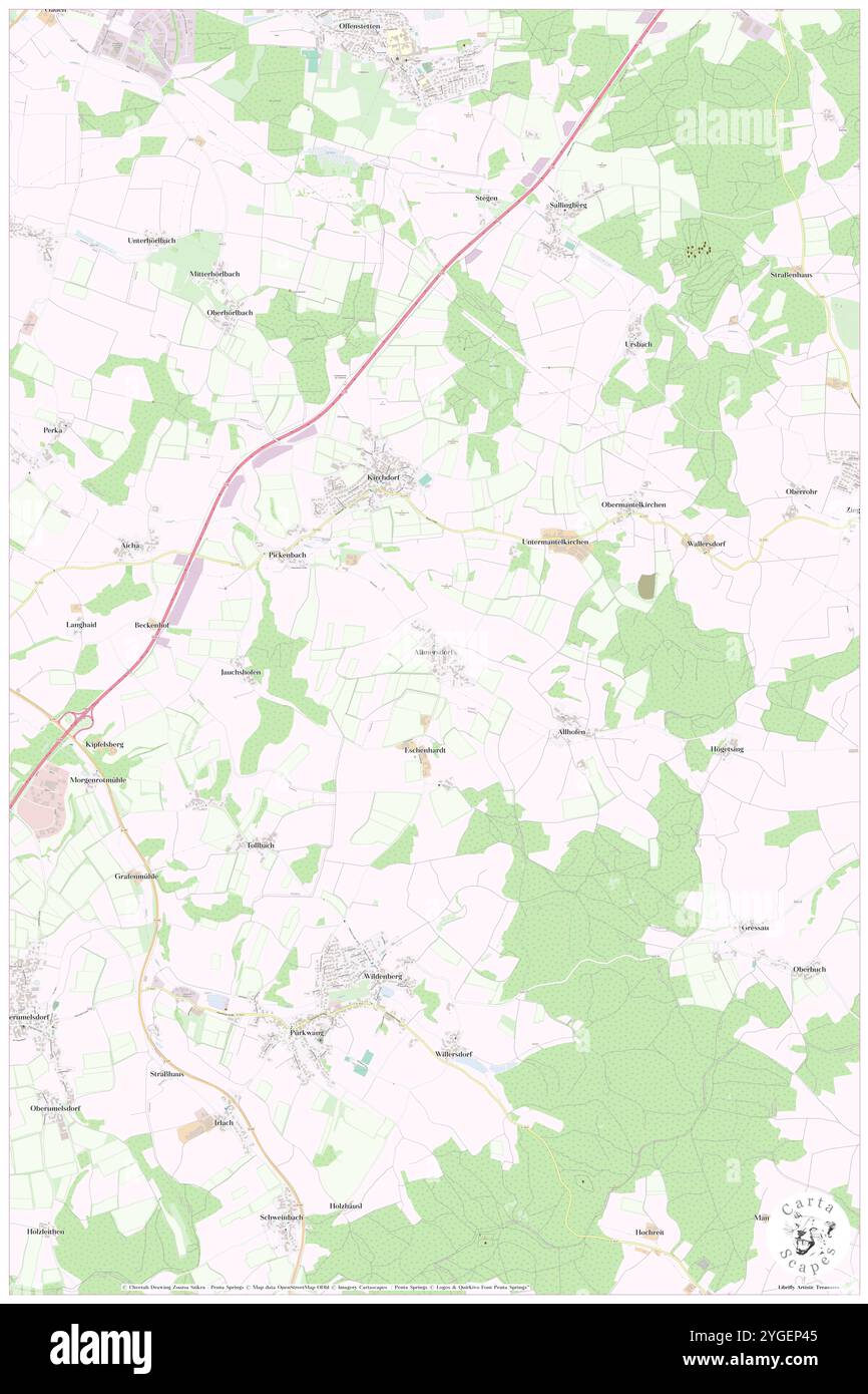 Allmersdorf, Niederbayern, DE, Deutschland, Bayern, n 48 45' 26'', N 11 54' 39'', Karte, Cartascapes Map, veröffentlicht 2024. Erkunden Sie Cartascapes, eine Karte, die die vielfältigen Landschaften, Kulturen und Ökosysteme der Erde enthüllt. Reisen Sie durch Zeit und Raum und entdecken Sie die Verflechtungen der Vergangenheit, Gegenwart und Zukunft unseres Planeten. Stockfoto