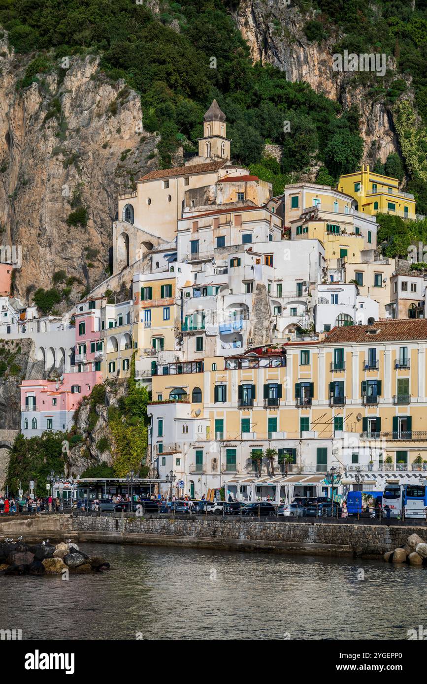 Amalfi, Kampanien, Italien Stockfoto