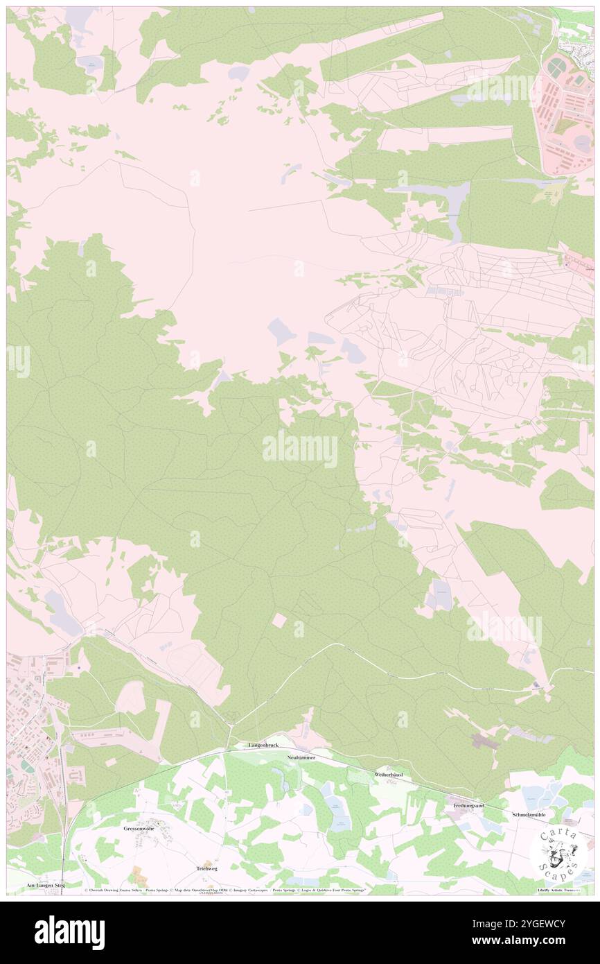 Gunzlohe, DE, Deutschland, Bayern, N 49 40' 24'', N 11 50' 37''', Karte, Cartascapes Map 2024 veröffentlicht. Erkunden Sie Cartascapes, eine Karte, die die vielfältigen Landschaften, Kulturen und Ökosysteme der Erde enthüllt. Reisen Sie durch Zeit und Raum und entdecken Sie die Verflechtungen der Vergangenheit, Gegenwart und Zukunft unseres Planeten. Stockfoto