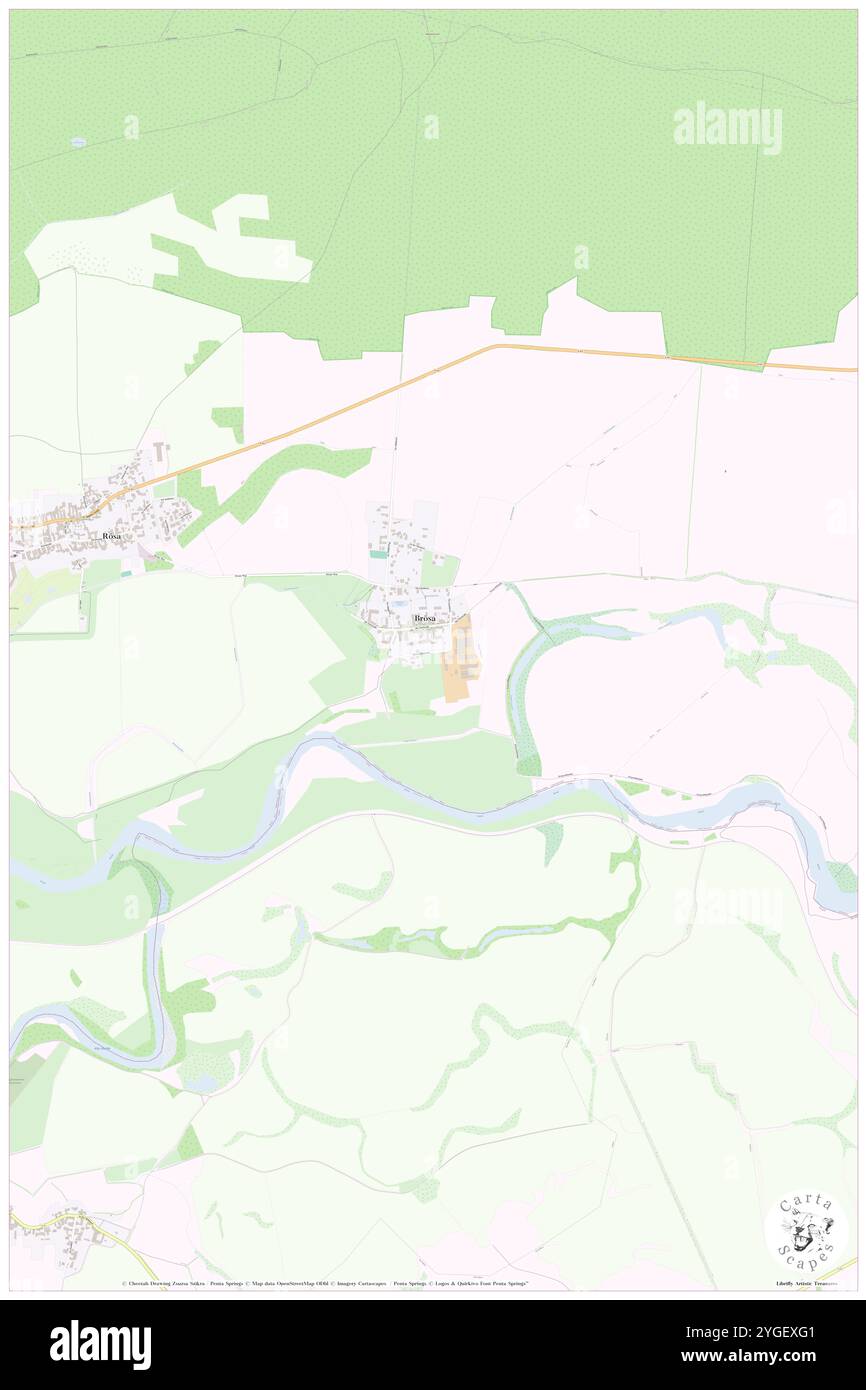 Broesa, DE, Deutschland, Sachsen, N 51 15' 31''', N 14 33' 3''', Karte, Cartascapes Map, veröffentlicht 2024. Erkunden Sie Cartascapes, eine Karte, die die vielfältigen Landschaften, Kulturen und Ökosysteme der Erde enthüllt. Reisen Sie durch Zeit und Raum und entdecken Sie die Verflechtungen der Vergangenheit, Gegenwart und Zukunft unseres Planeten. Stockfoto