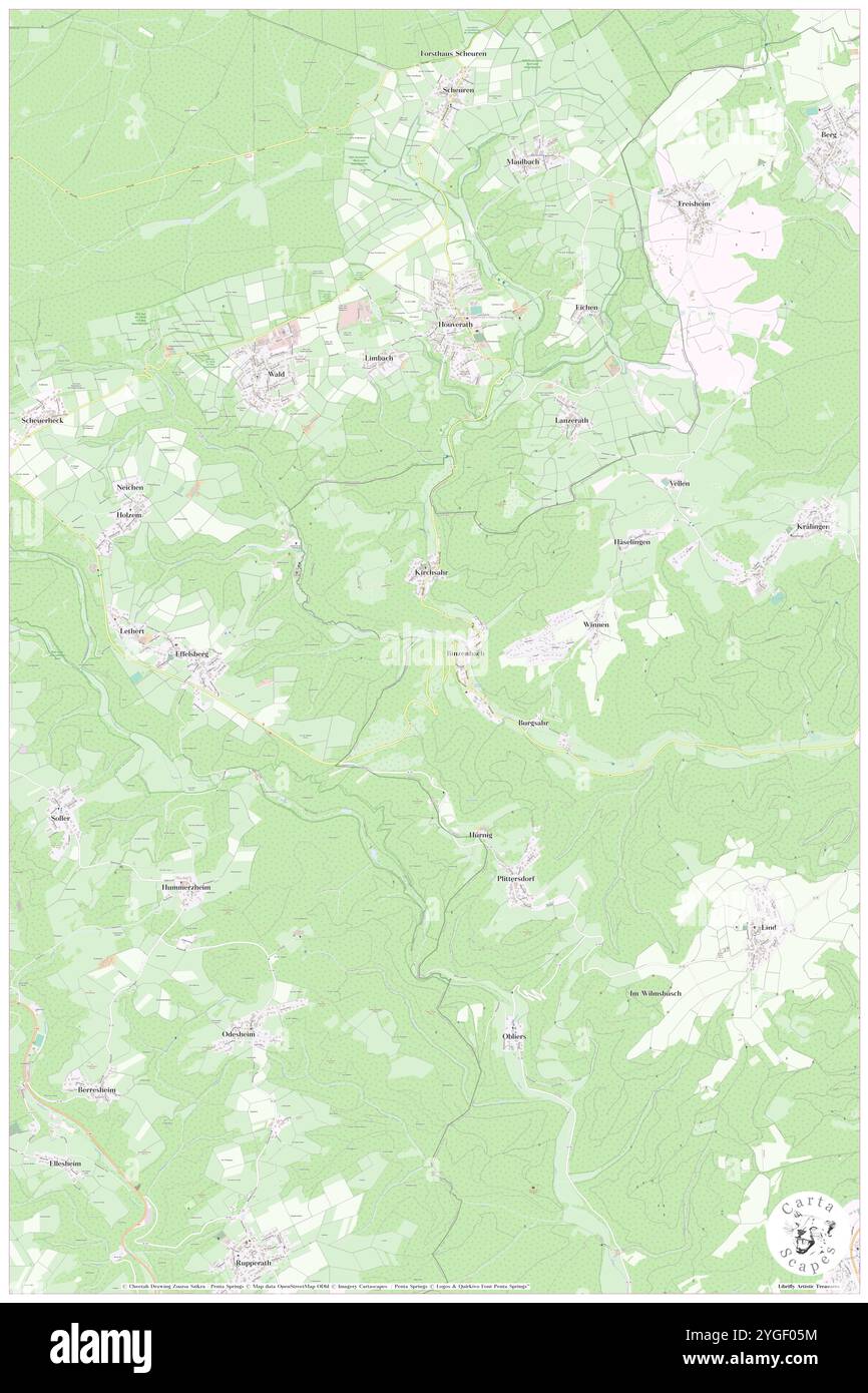 Ahrgebirge, DE, Deutschland, Rheinland-Pfalz, N 50 31' 0'', N 6 54' 0''', Karte, Cartascapes Map veröffentlicht 2024. Erkunden Sie Cartascapes, eine Karte, die die vielfältigen Landschaften, Kulturen und Ökosysteme der Erde enthüllt. Reisen Sie durch Zeit und Raum und entdecken Sie die Verflechtungen der Vergangenheit, Gegenwart und Zukunft unseres Planeten. Stockfoto