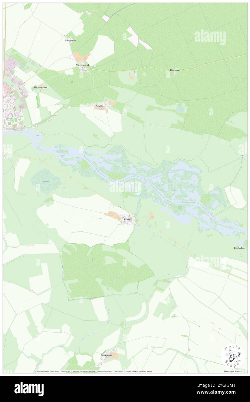 Truben Graben, DE, Deutschland, N 52 48' 38'', N 12 7' 56'', Karte, Cartascapes Map, veröffentlicht 2024. Erkunden Sie Cartascapes, eine Karte, die die vielfältigen Landschaften, Kulturen und Ökosysteme der Erde enthüllt. Reisen Sie durch Zeit und Raum und entdecken Sie die Verflechtungen der Vergangenheit, Gegenwart und Zukunft unseres Planeten. Stockfoto