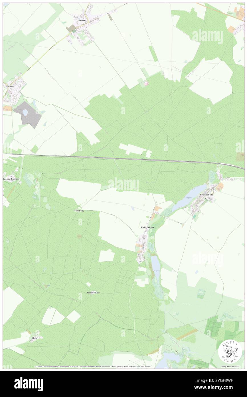 Rathsheide, DE, Deutschland, Brandenburg, N 52 34' 59''', N 12 41' 59''', Karte, Cartascapes Map, veröffentlicht 2024. Erkunden Sie Cartascapes, eine Karte, die die vielfältigen Landschaften, Kulturen und Ökosysteme der Erde enthüllt. Reisen Sie durch Zeit und Raum und entdecken Sie die Verflechtungen der Vergangenheit, Gegenwart und Zukunft unseres Planeten. Stockfoto