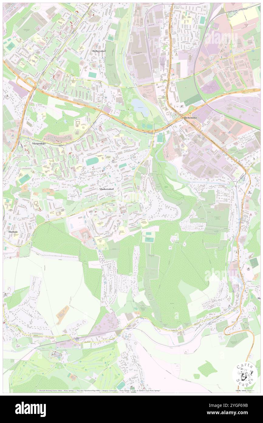 Markersdorf, DE, Deutschland, Sachsen, N 51 7' 59''', N 14 52' 59''', Karte, Cartascapes Map, veröffentlicht 2024. Erkunden Sie Cartascapes, eine Karte, die die vielfältigen Landschaften, Kulturen und Ökosysteme der Erde enthüllt. Reisen Sie durch Zeit und Raum und entdecken Sie die Verflechtungen der Vergangenheit, Gegenwart und Zukunft unseres Planeten. Stockfoto