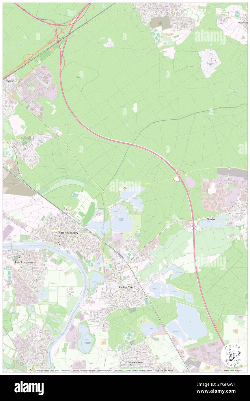 Emmerichshofen, Regierungsbezirk Unterfranken, DE, Deutschland, Bayern, n 50 5' 40'', N 9 0' 27'', Karte, Cartascapes Map, veröffentlicht 2024. Erkunden Sie Cartascapes, eine Karte, die die vielfältigen Landschaften, Kulturen und Ökosysteme der Erde enthüllt. Reisen Sie durch Zeit und Raum und entdecken Sie die Verflechtungen der Vergangenheit, Gegenwart und Zukunft unseres Planeten. Stockfoto