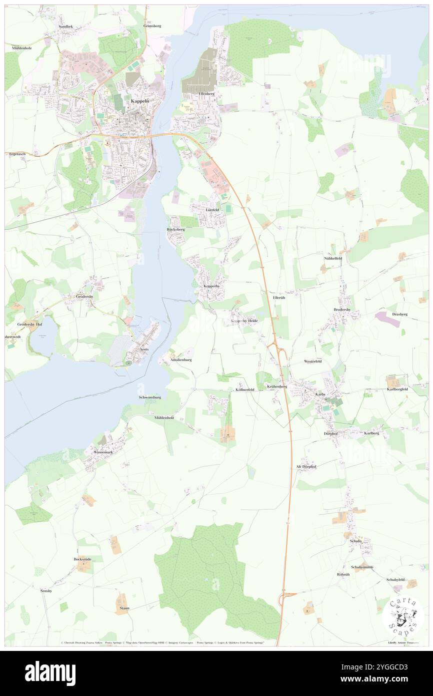 Scharfeck, DE, Deutschland, Schleswig-Holstein, N 54 37' 59''', N 9 56' 59''', Karte, Cartascapes Map veröffentlicht 2024. Erkunden Sie Cartascapes, eine Karte, die die vielfältigen Landschaften, Kulturen und Ökosysteme der Erde enthüllt. Reisen Sie durch Zeit und Raum und entdecken Sie die Verflechtungen der Vergangenheit, Gegenwart und Zukunft unseres Planeten. Stockfoto