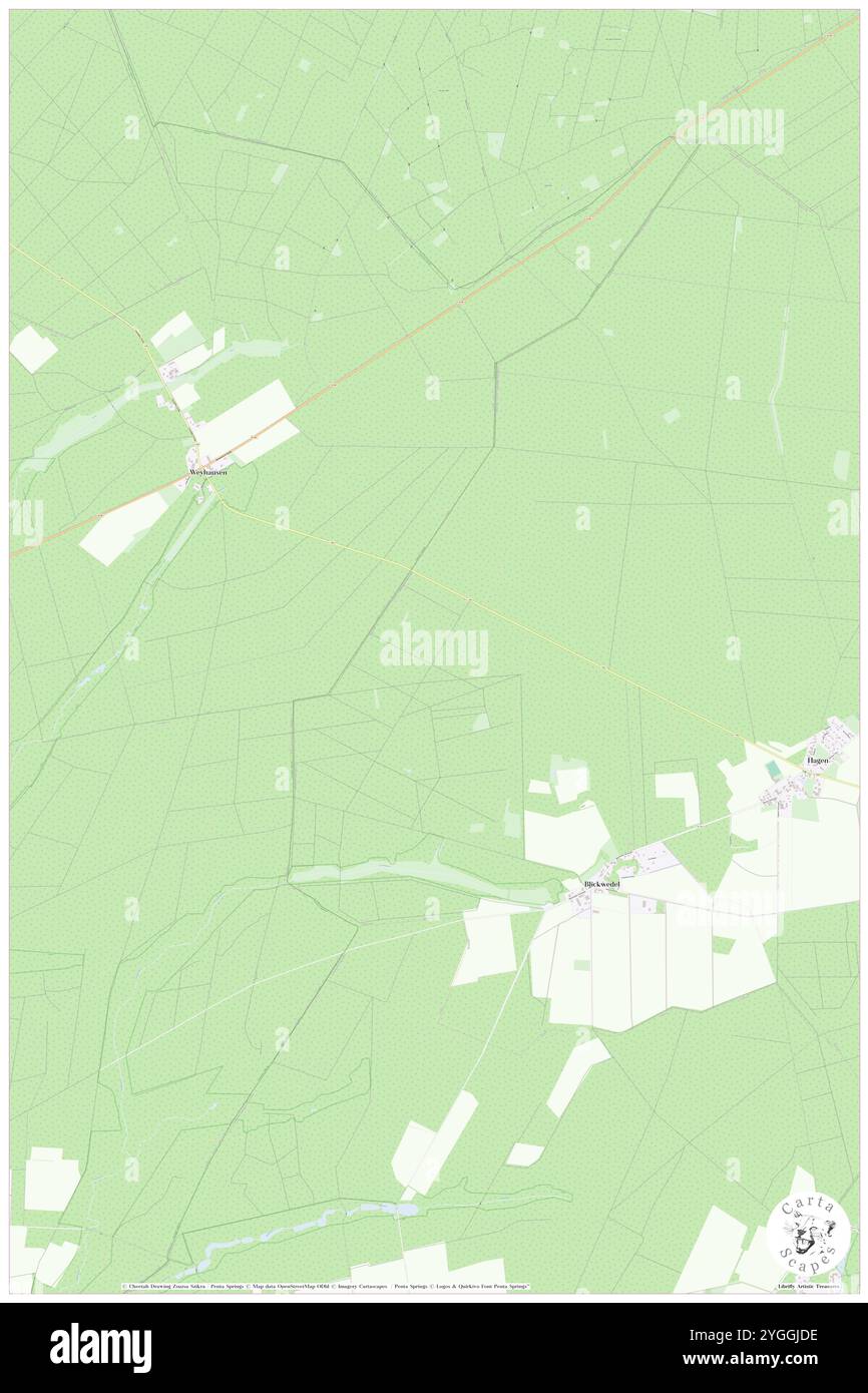 Rehloh, DE, Deutschland, Niedersachsen, N 52 46' 44''', N 10 24' 45''', Karte, Cartascapes Map 2024 veröffentlicht. Erkunden Sie Cartascapes, eine Karte, die die vielfältigen Landschaften, Kulturen und Ökosysteme der Erde enthüllt. Reisen Sie durch Zeit und Raum und entdecken Sie die Verflechtungen der Vergangenheit, Gegenwart und Zukunft unseres Planeten. Stockfoto