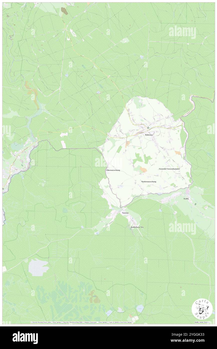 Kriegwald, Deutschland, Sachsen, N 50 35' 18''', N 13 17' 6''', Karte, Cartascapes Map, veröffentlicht 2024. Erkunden Sie Cartascapes, eine Karte, die die vielfältigen Landschaften, Kulturen und Ökosysteme der Erde enthüllt. Reisen Sie durch Zeit und Raum und entdecken Sie die Verflechtungen der Vergangenheit, Gegenwart und Zukunft unseres Planeten. Stockfoto