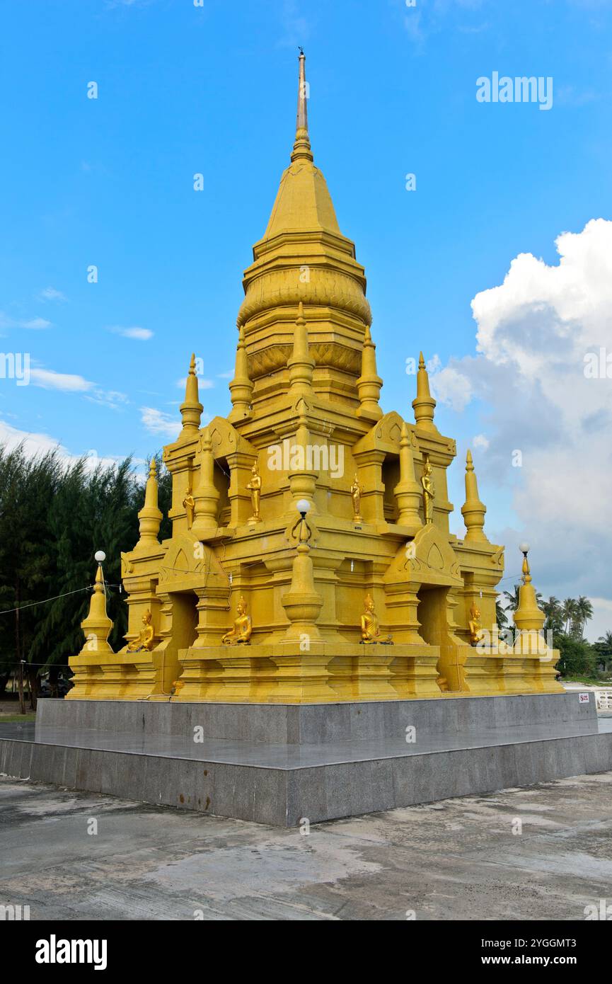 Laem Sor Pagode, Bang Kao Beach, Koh Samui, Thailand Stockfoto