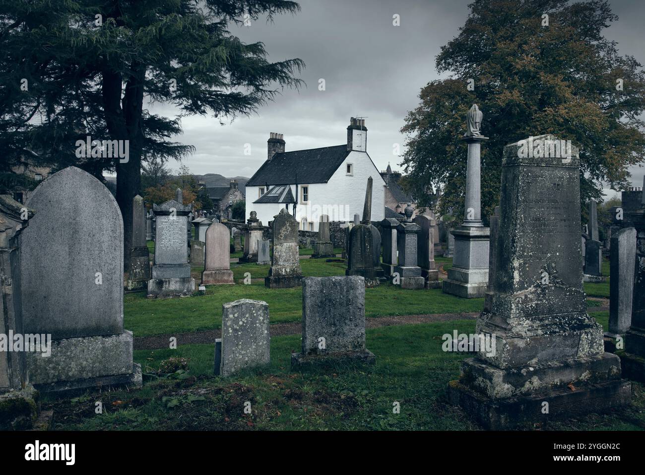 Stirling Cemetery, Schottland Stockfoto