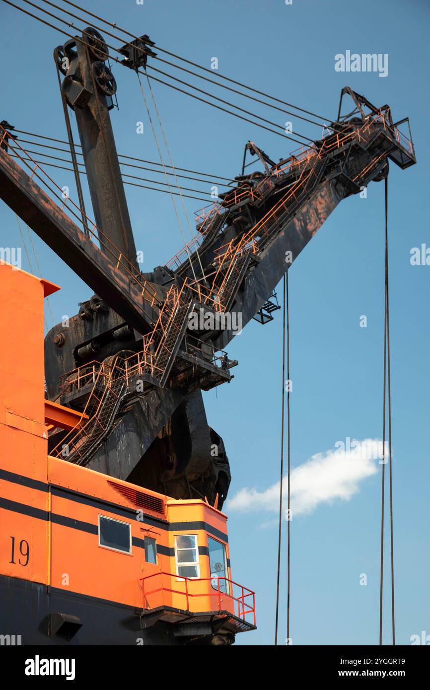 West Mineral, Kansas – Big Brutus, die größte elektrische Schaufel der Welt, die Bucyrus-Erie für das Kohlebergbauunternehmen Pittsburg und Midway gebaut hat. Der mac Stockfoto