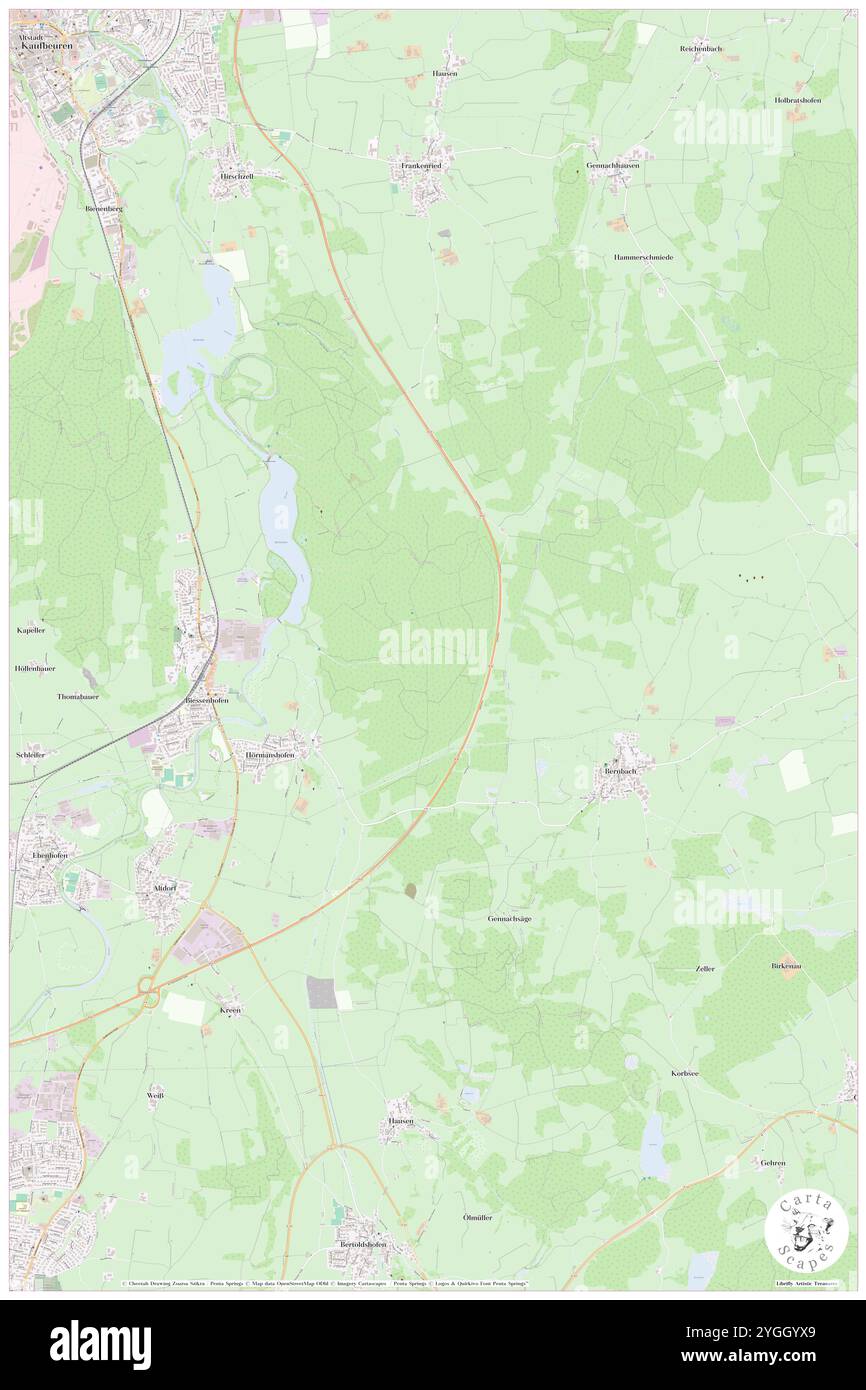 Siechen Wald, DE, Deutschland, Bayern, N 47 49' 55''', N 10 40' 5''', Karte, Cartascapes Map 2024 veröffentlicht. Erkunden Sie Cartascapes, eine Karte, die die vielfältigen Landschaften, Kulturen und Ökosysteme der Erde enthüllt. Reisen Sie durch Zeit und Raum und entdecken Sie die Verflechtungen der Vergangenheit, Gegenwart und Zukunft unseres Planeten. Stockfoto