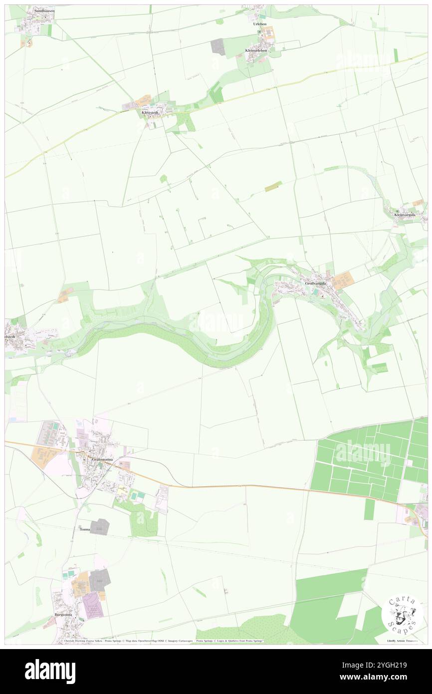 Riedberg, Deutschland, Thüringen, N 51 6' 41''', N 10 45' 33''', Karte, Karte, Karte veröffentlicht 2024. Erkunden Sie Cartascapes, eine Karte, die die vielfältigen Landschaften, Kulturen und Ökosysteme der Erde enthüllt. Reisen Sie durch Zeit und Raum und entdecken Sie die Verflechtungen der Vergangenheit, Gegenwart und Zukunft unseres Planeten. Stockfoto