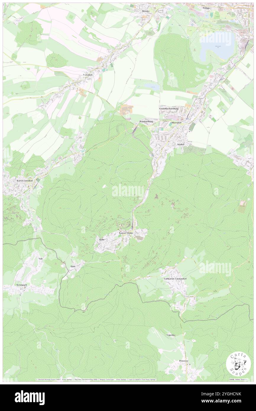 Ameisenberg, DE, Deutschland, Sachsen, N 50 51' 8''', N 14 44' 37''', Karte, Karte, Cartascapes Map veröffentlicht 2024. Erkunden Sie Cartascapes, eine Karte, die die vielfältigen Landschaften, Kulturen und Ökosysteme der Erde enthüllt. Reisen Sie durch Zeit und Raum und entdecken Sie die Verflechtungen der Vergangenheit, Gegenwart und Zukunft unseres Planeten. Stockfoto