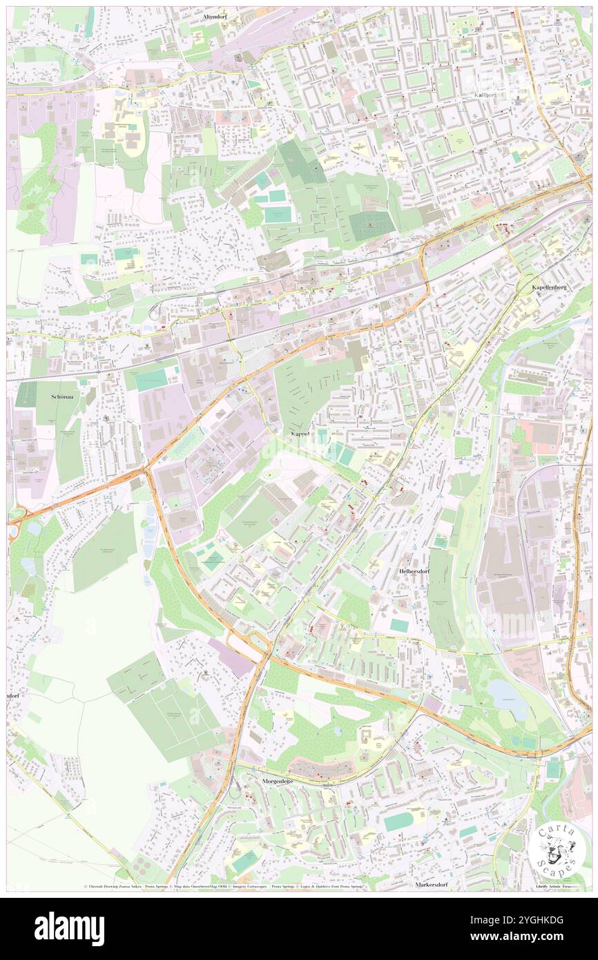 Kappel, DE, Deutschland, Bayern, N 50 1' 0'', N 11 28' 0''', Karte, Cartascapes Map, veröffentlicht 2024. Erkunden Sie Cartascapes, eine Karte, die die vielfältigen Landschaften, Kulturen und Ökosysteme der Erde enthüllt. Reisen Sie durch Zeit und Raum und entdecken Sie die Verflechtungen der Vergangenheit, Gegenwart und Zukunft unseres Planeten. Stockfoto