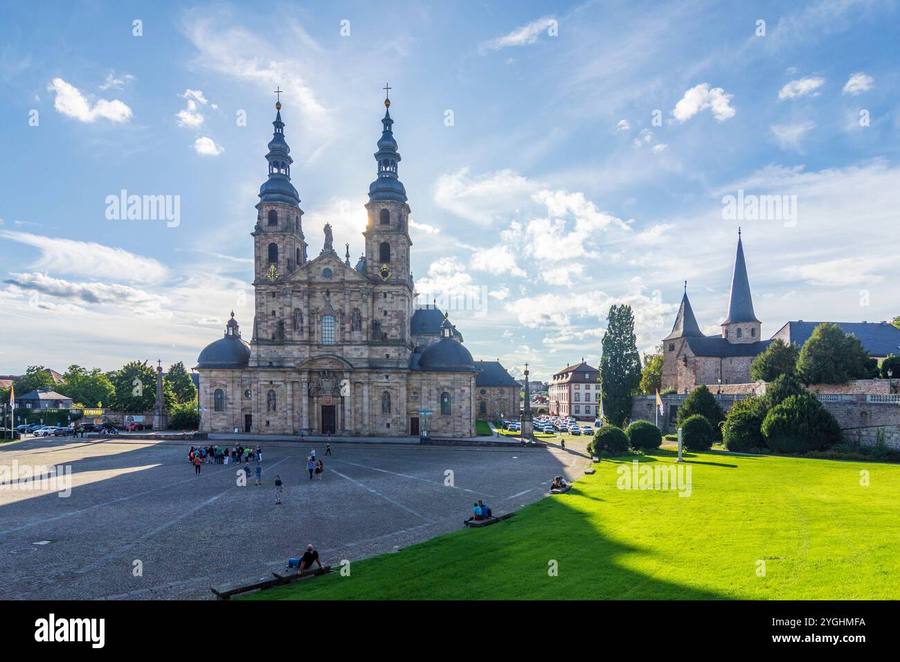 Fulda, Fuldaer Dom, Michaeliskirche in Rhön, Hessen, Deutschland Stockfoto