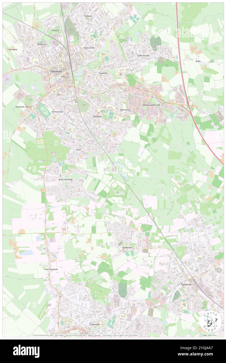 Rothen Lehm, DE, Deutschland, Schleswig-Holstein, N 53 43' 36''', N 9 40' 41''', Karte, Cartascapes Map veröffentlicht 2024. Erkunden Sie Cartascapes, eine Karte, die die vielfältigen Landschaften, Kulturen und Ökosysteme der Erde enthüllt. Reisen Sie durch Zeit und Raum und entdecken Sie die Verflechtungen der Vergangenheit, Gegenwart und Zukunft unseres Planeten. Stockfoto