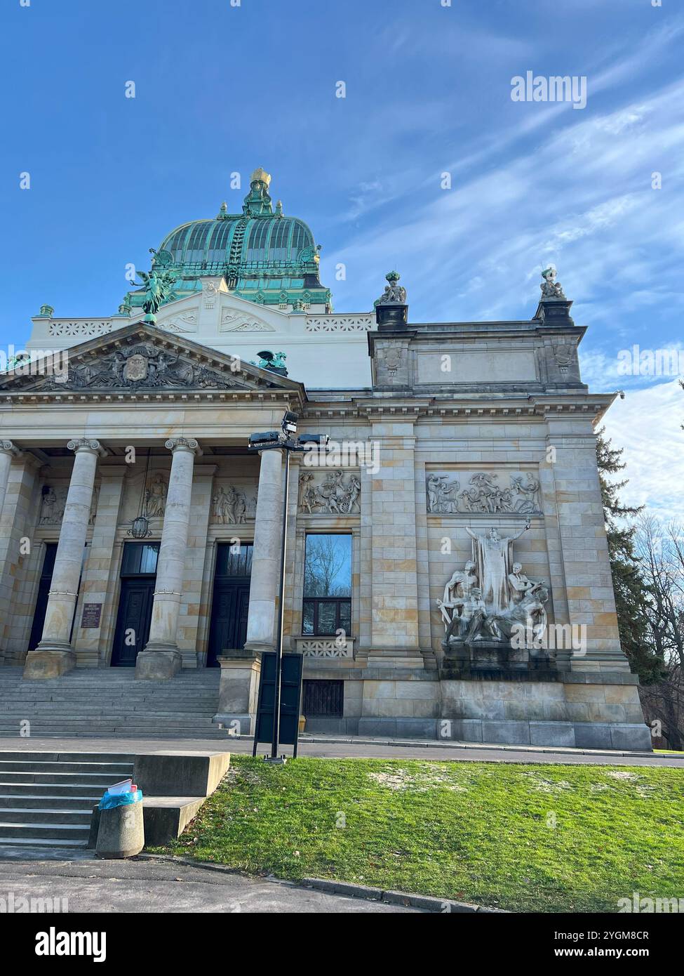 Städtisches Kulturzentrum in Zgorzelec Stockfoto