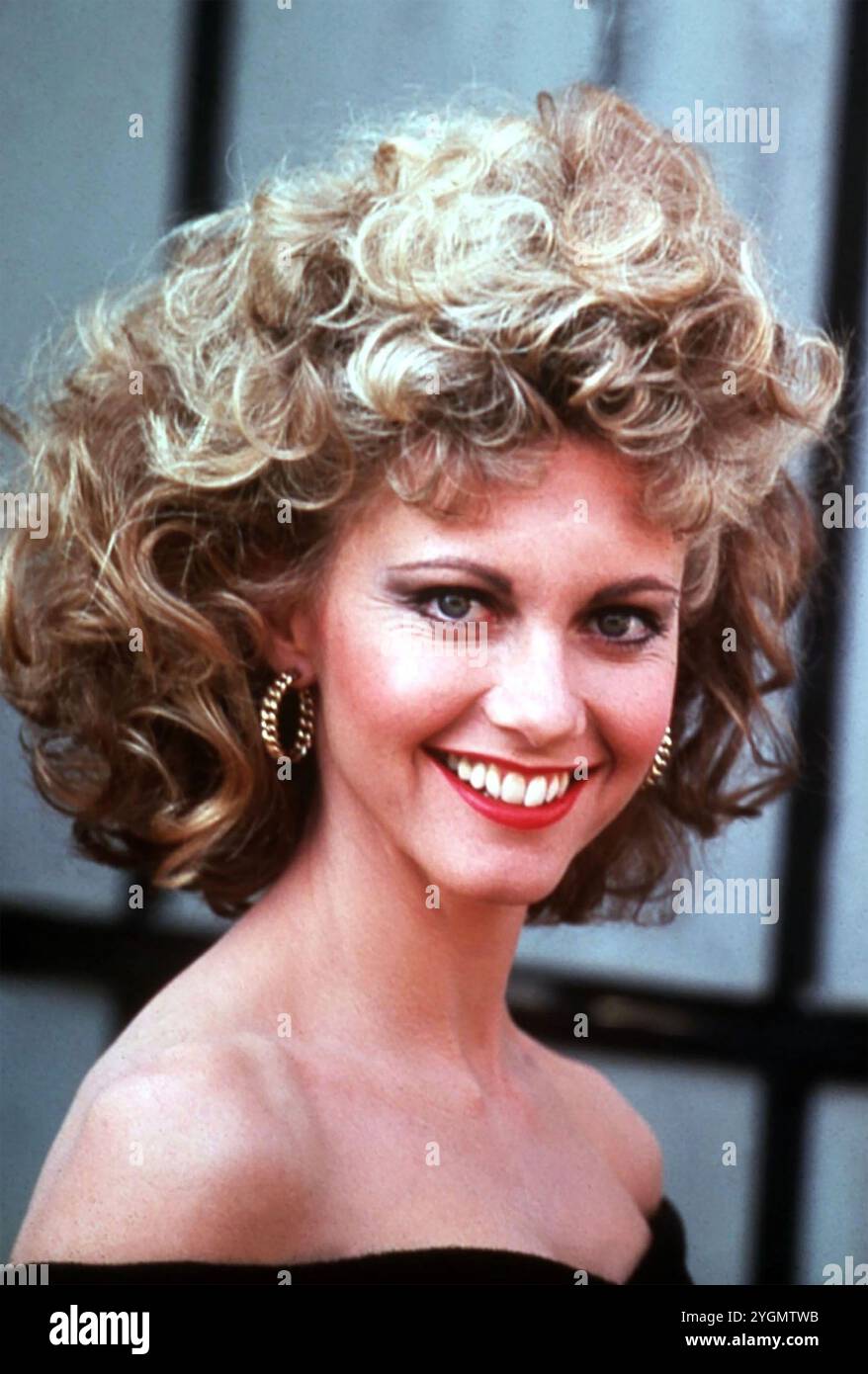 GREASE 1978 Paramount Pictures Filmmusical mit Olivia Newton-John als Sandy Olsson. Stockfoto