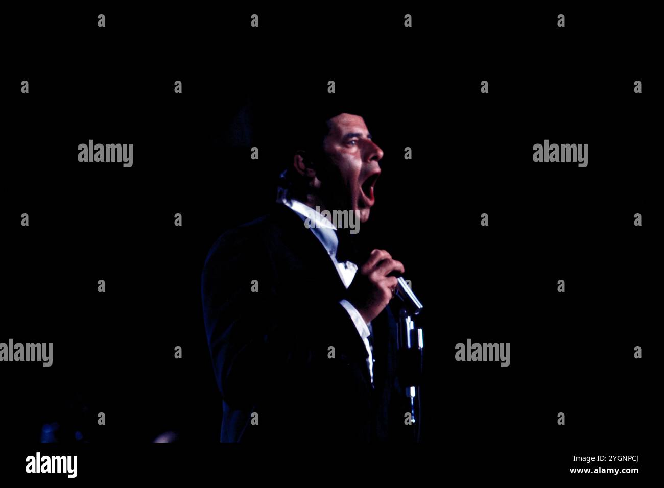 Fernsehgala der SFB-Big Band im Casino von Montreux, Schweiz 1976, Regie: Dieter Finnern, (Star)Gast: Jerry Lewis Stockfoto