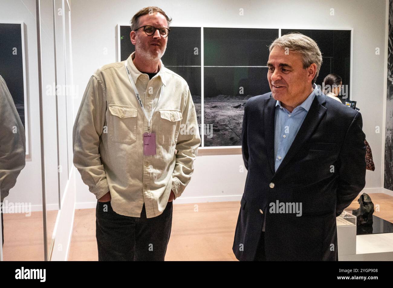 Paris-Foto Grand Palais 2024 Stockfoto