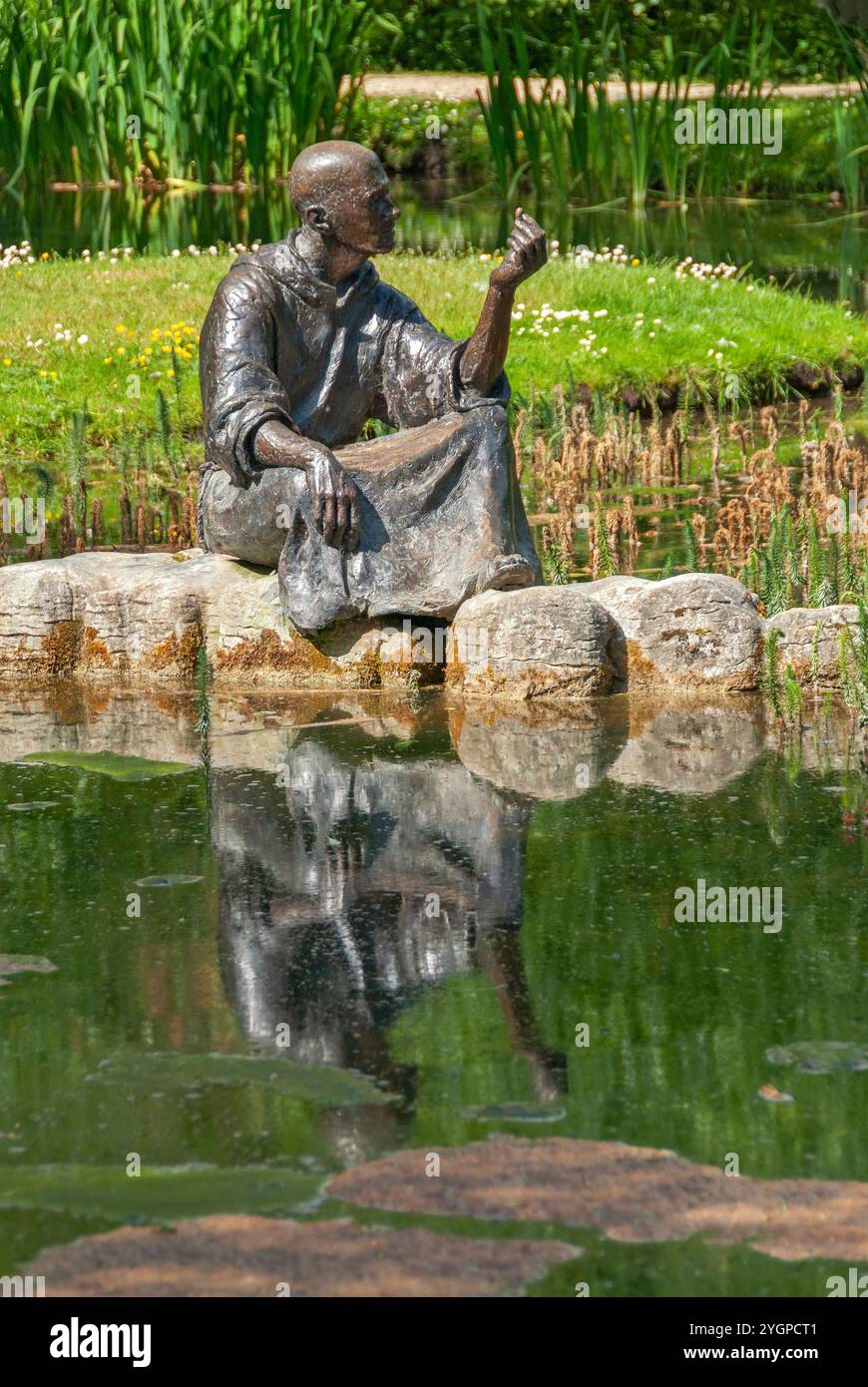 Irland, County Kildare, Tully, Irish National Stud and Gardens, Saint Fiachra's Garden Stockfoto