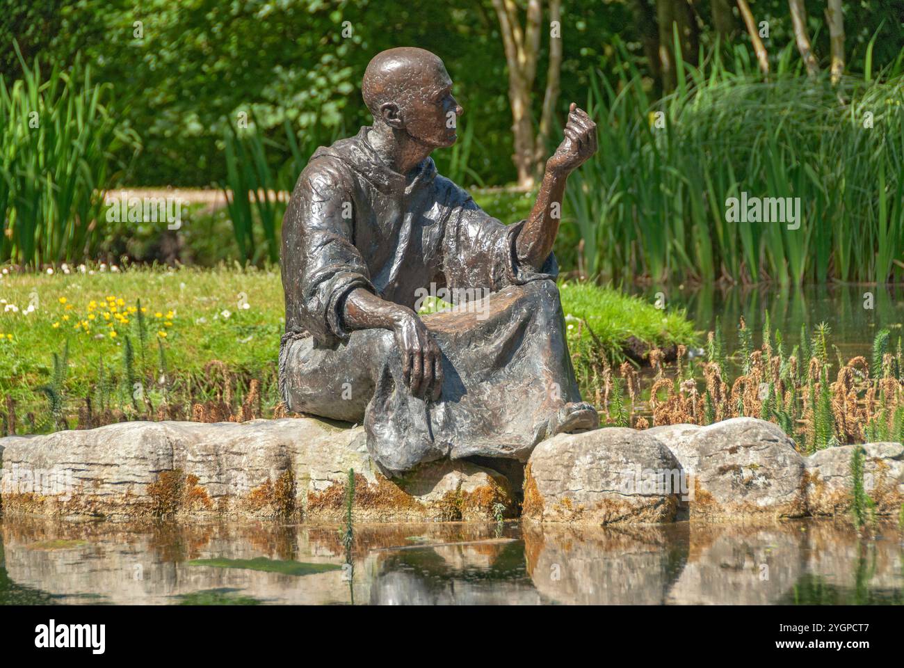 Irland, County Kildare, Tully, Irish National Stud and Gardens, Saint Fiachra's Garden Stockfoto