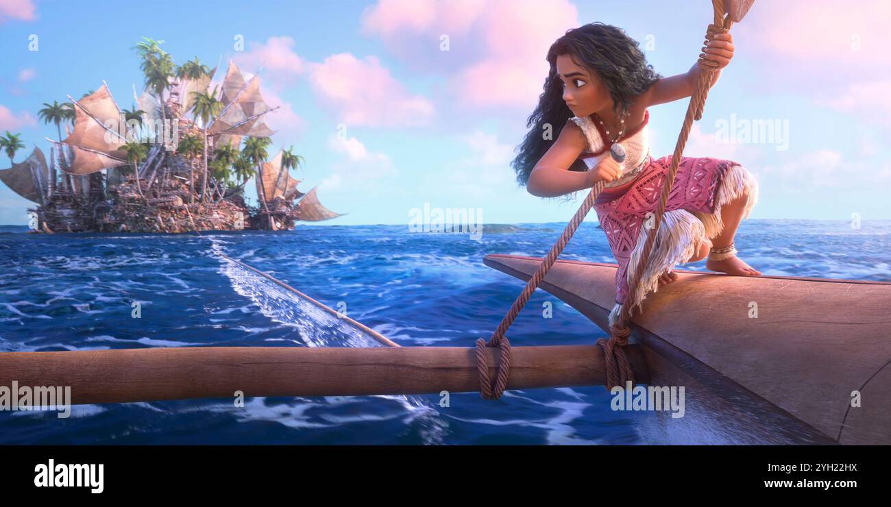 MOANA 2 (2024), Regie führte DAVID G. DERRICK JR. Quelle: WALT DISNEY ANIMATION STUDIOS / Album Stockfoto