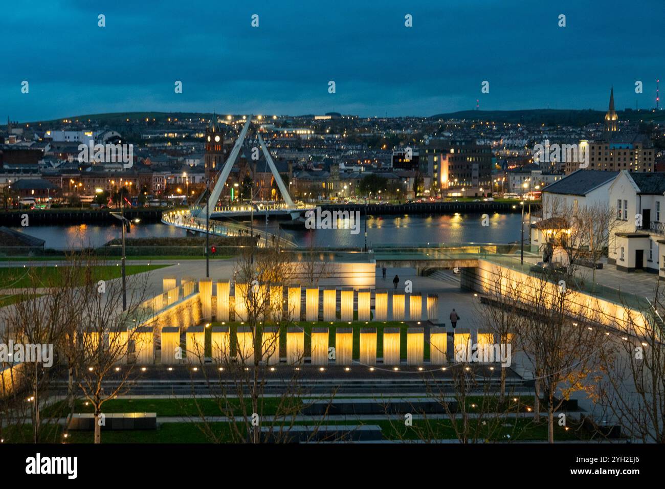 Ebrington Square Stockfoto