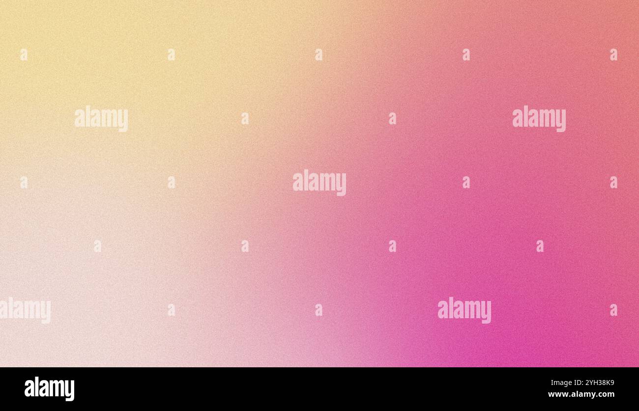 Fuchsia Rosa verschwommenes Gelb gravierender Hintergrund lebendiger Hintergrund Banner Poster Tapete Website-Kopfzeile Design Stockfoto