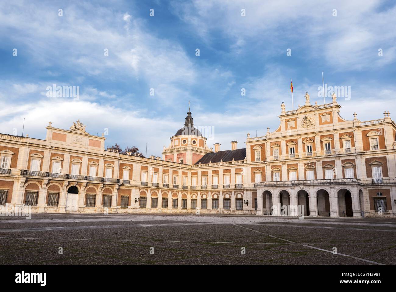 Königlicher Palast von Aranjuez, Madrid, Spanien, Europa Stockfoto