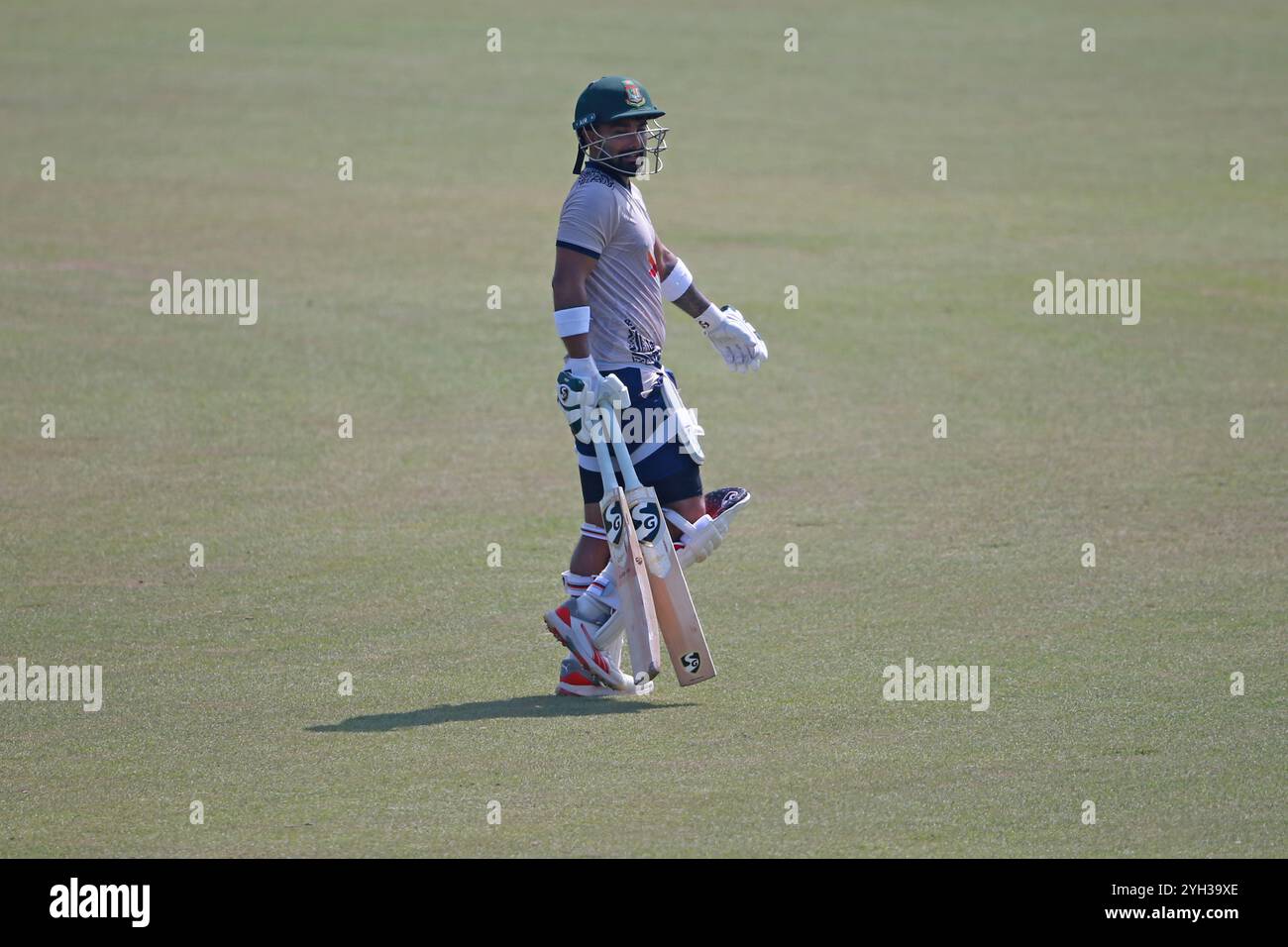 Das Team Litton Kumar das AS Bangladesch nimmt im Oktober im Zahur Ahmed Chowdhury Stadium (ZACS) in Sagorika, Chattogram, Bangladesch Teil Stockfoto