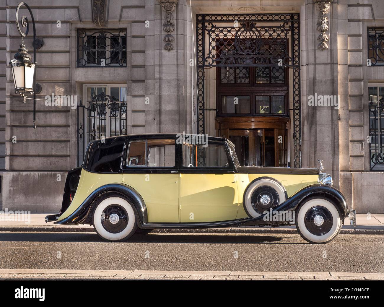 1937 Rolls Royce Phantom III Goldfinger Rolls Royce in James Bond Goldfinger Movie. Stockfoto