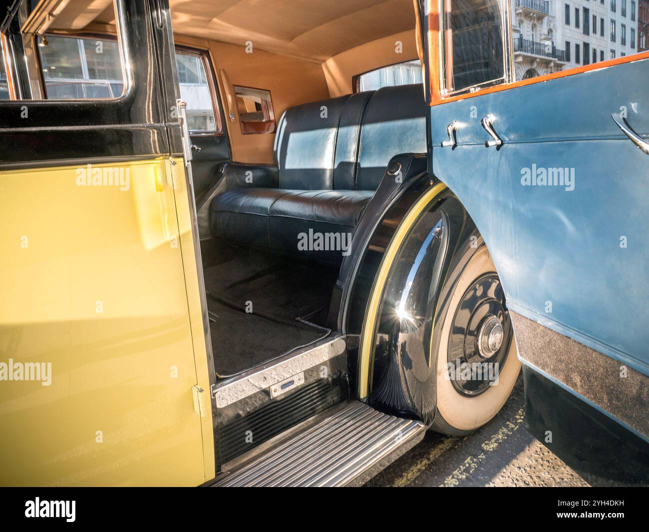 1937 Rolls Royce Phantom III Goldfinger Rolls Royce in James Bond Goldfinger Movie. Stockfoto