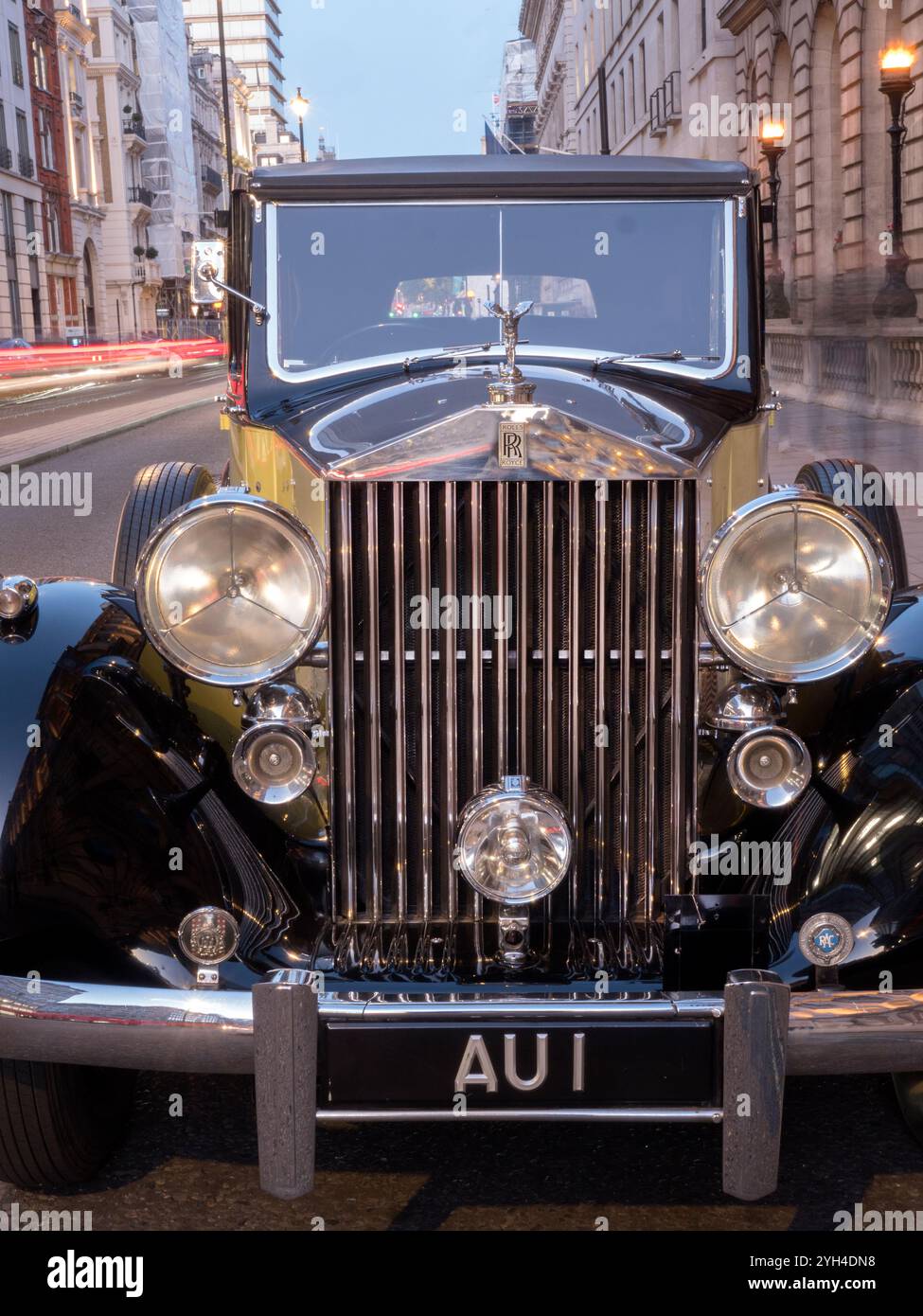 1937 Rolls Royce Phantom III Goldfinger Rolls Royce in James Bond Goldfinger Movie. Stockfoto