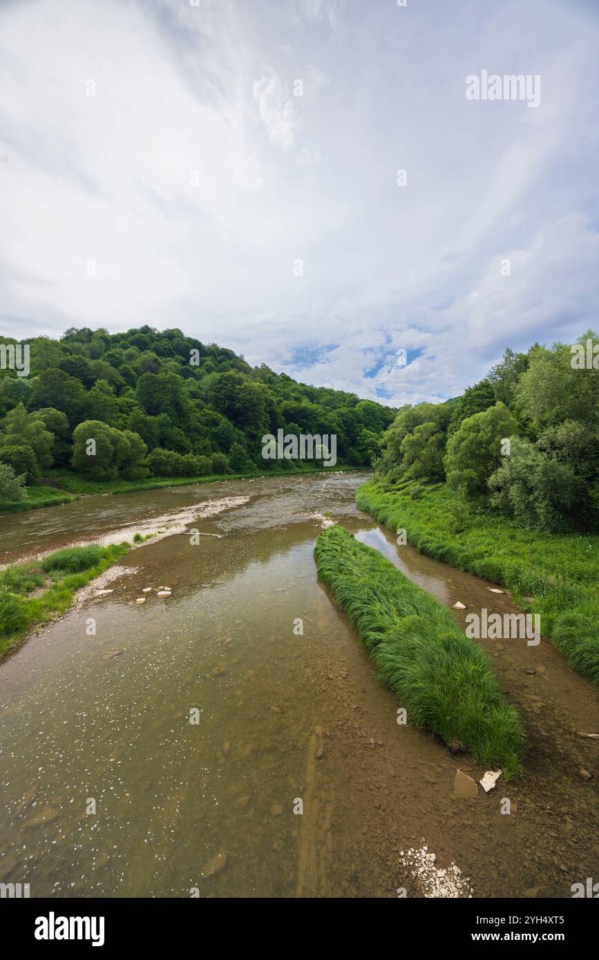 San Valley Landscape Park, Gmina Lutowiska, Bieszczady, Woiwodschaft Podkarpackie, Polen Stockfoto