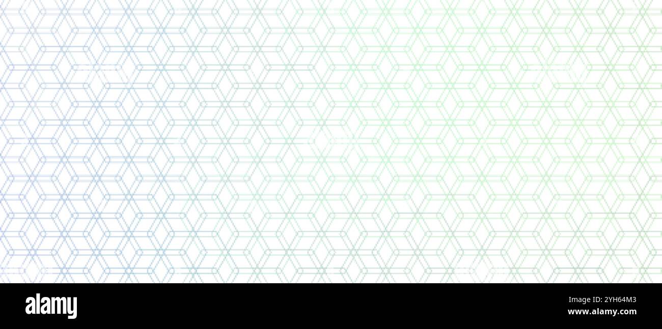 Eleganten sechseckigen Linienmuster stilvollen Hintergrund design Stock Vektor