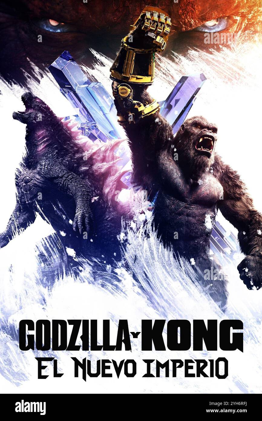 GODZILLA X KONG: THE NEW EMPIRE (2024), REGIE FÜHRTE ADAM WINGARD. Titel: Legendary Pictures / Warner Bros. / Album Stockfoto