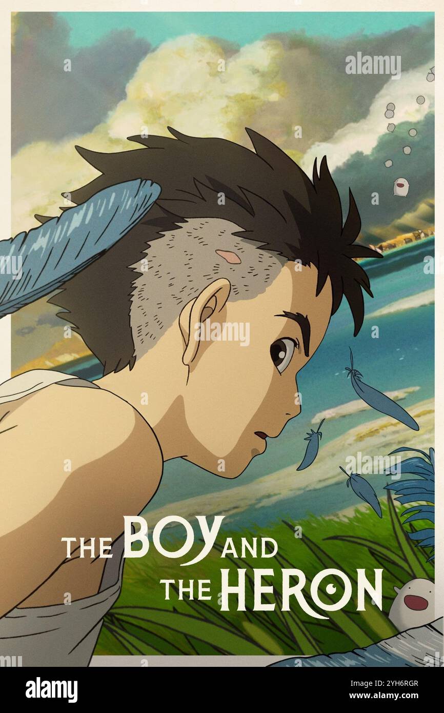 THE BOY AND THE HERON (2023) – ORIGINALTITEL: KIMITACHI WA DO IKIRU KA – REGIE: HAYAO MIYAZAKI. Quelle: STUDIO GHIBLI / Album Stockfoto