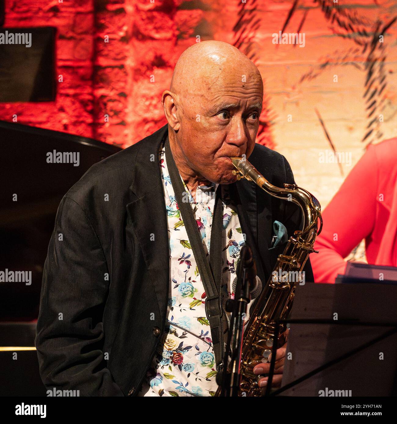 Art Themen mit dem Clark Tracey Quintett im Bear Club in Luton Stockfoto