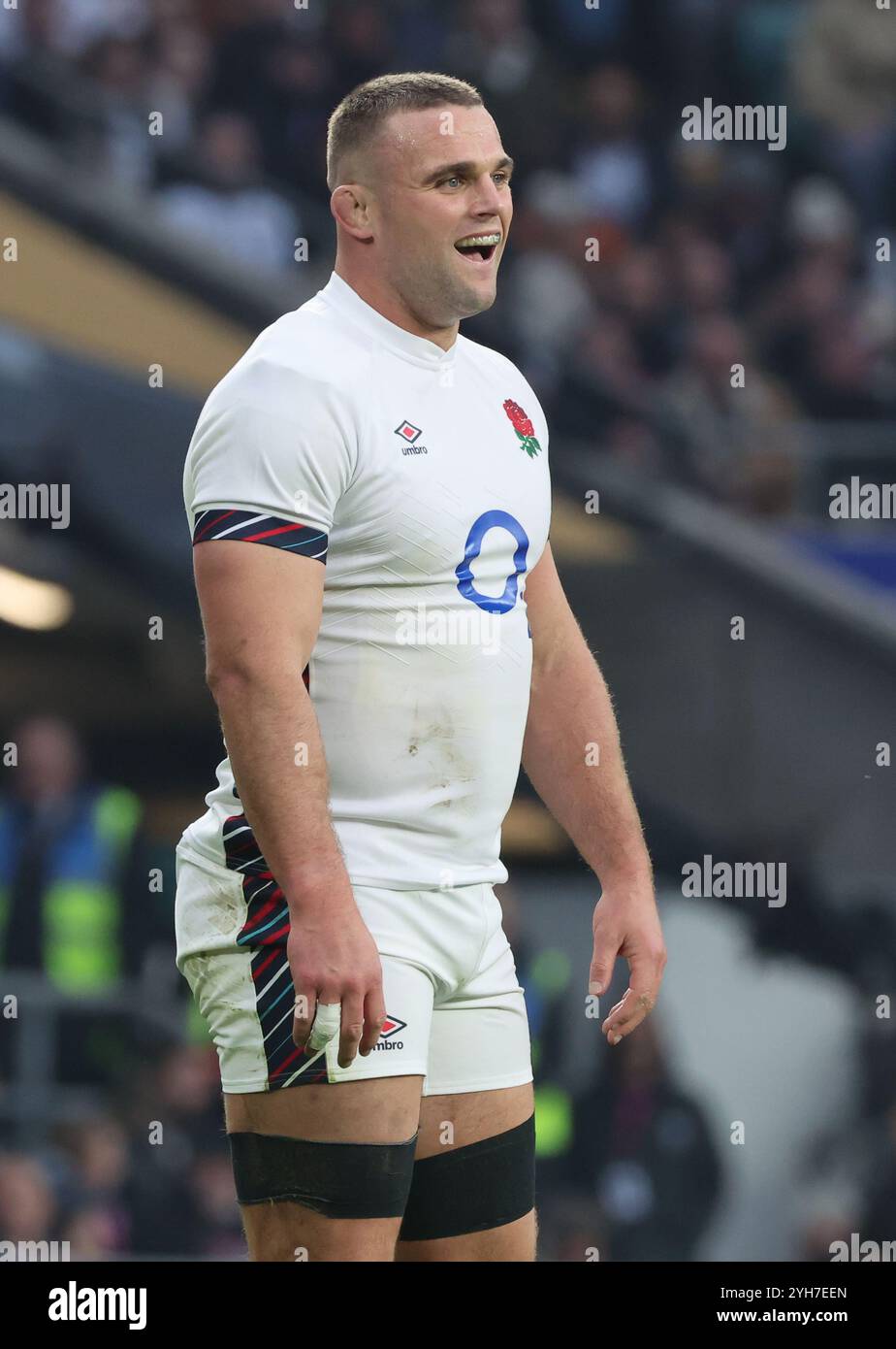 London, Großbritannien. November 2024. England George Martin (Leicester City) während der Herbstnationenserie zwischen England und Australien (Wallabies) im Allianz-Stadion, Twickenham, London am 9. November 2024 Credit: Action Foto Sport/Alamy Live News Stockfoto