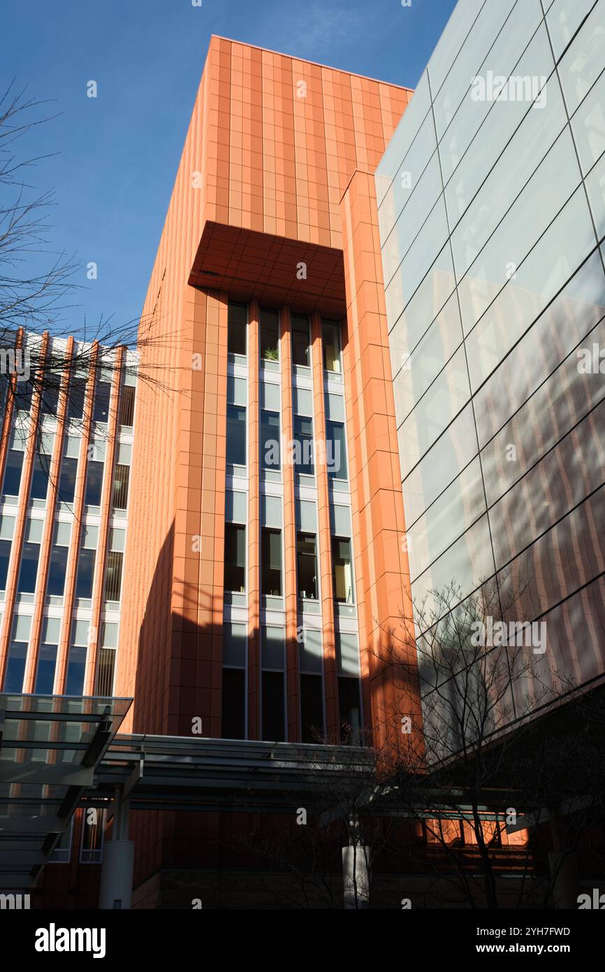 Die Stephen M Ross School of Business auf dem Campus der University of Michigan, Ann Arbor Michigan USA Stockfoto