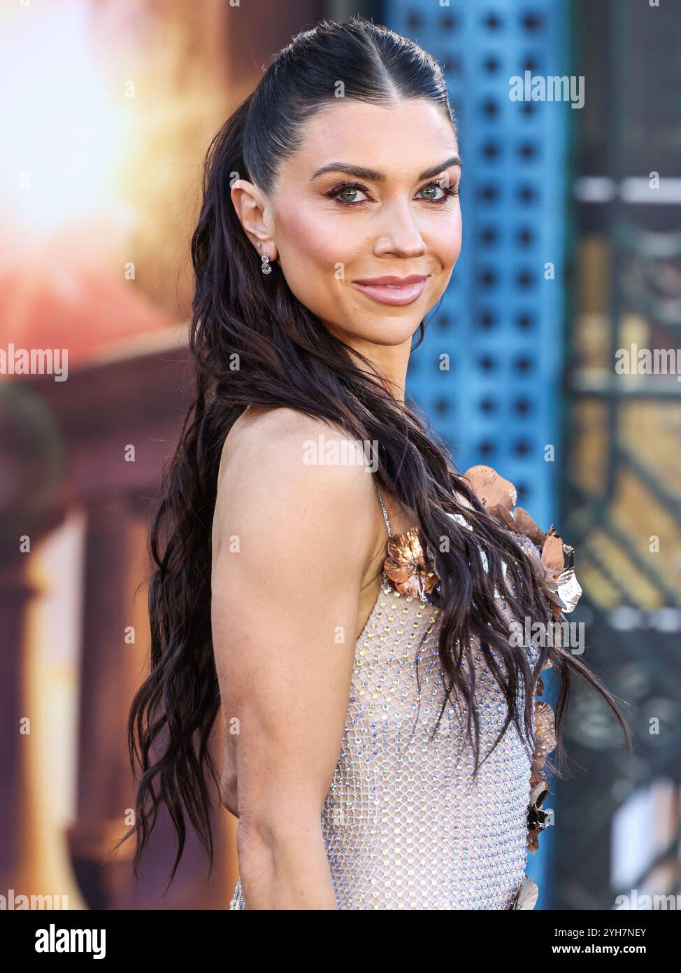 LOS ANGELES, KALIFORNIEN, USA – 9. NOVEMBER: Jenna Johnson kommt am 9. NOVEMBER 2024 zur Los Angeles Premiere von Universal Pictures 'Wicked' im Dorothy Chandler Pavilion im Music Center in Los Angeles, Kalifornien, USA. (Foto: Xavier Collin/Image Press Agency) Stockfoto