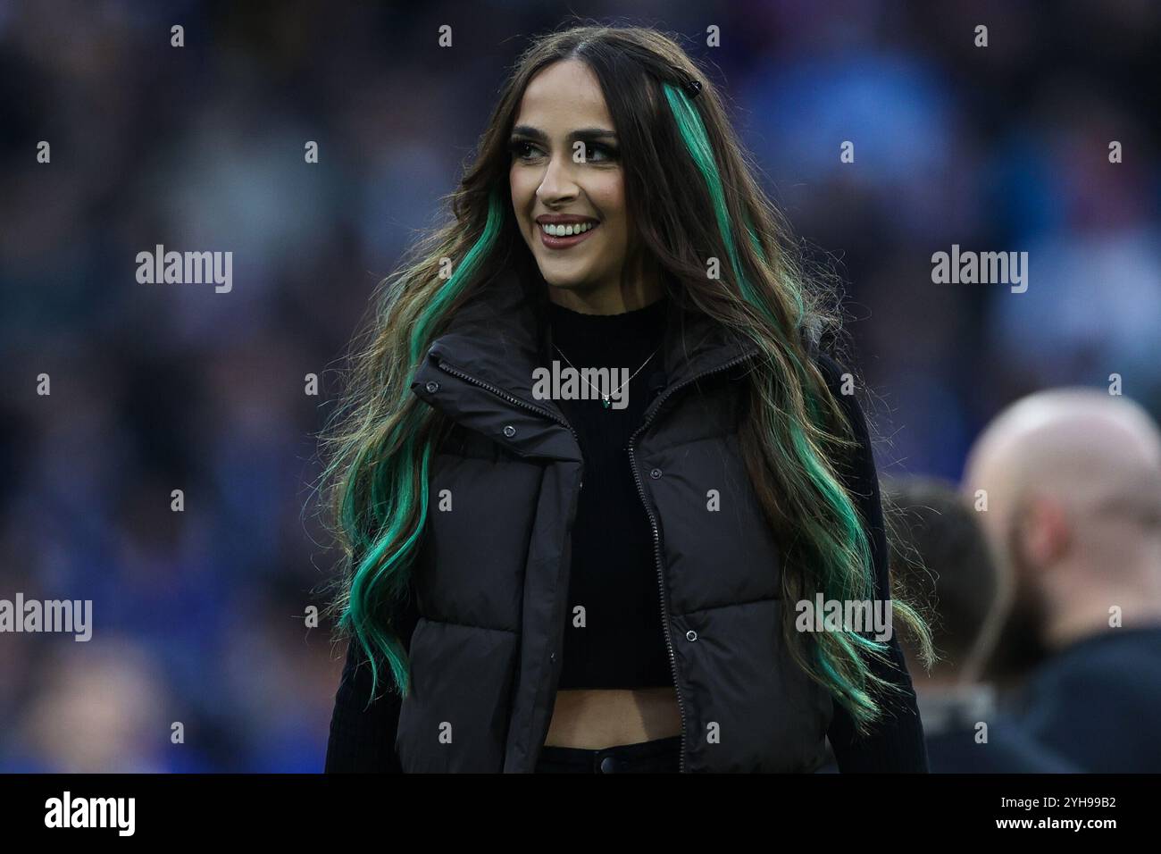 München, Deutschland. November 2024. NFL München Spiel New York Giants - Carolina Panthers am 10.11.2024 in der Allianz Arena in München Florentina Foto: Revierfoto Credit: ddp Media GmbH/Alamy Live News Credit: ddp Media GmbH/Alamy Live News Stockfoto