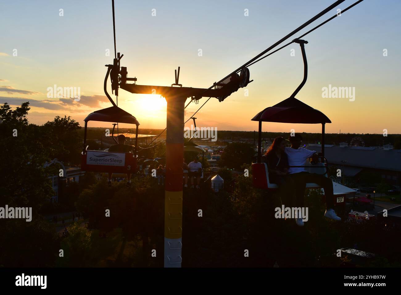 Des Moines, Iowa, USA - August 2024: Iowa State Fair 2024 Stockfoto