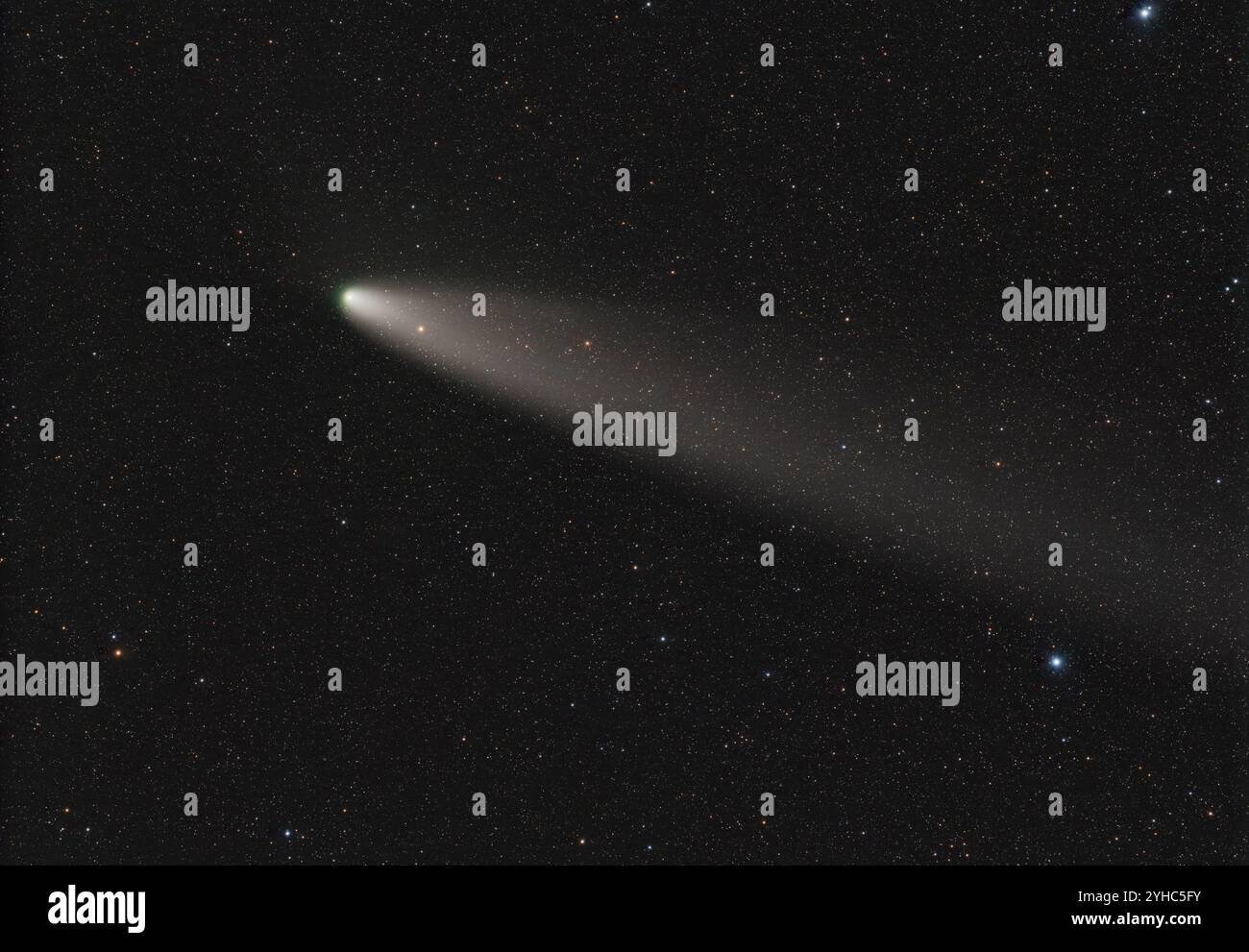 Komet C/2023 Tsuchinshan-ATLAS Stockfoto