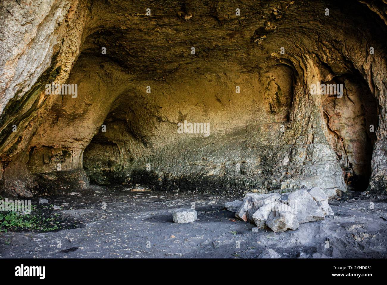 Buracas do Casmilo - Höhlen in Zentral-Portugal Stockfoto