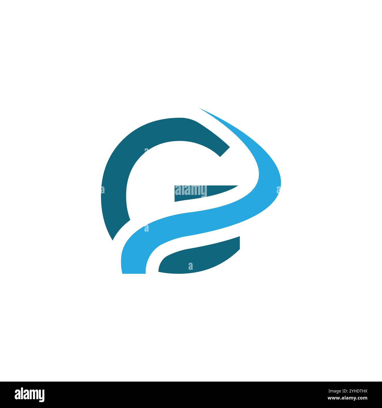 G einfache Letter Logo-Vektor-Designvorlage. Stock Vektor